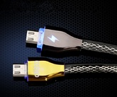 Earldom Кабель зарядного устройства micro USB LED (1 метра)
